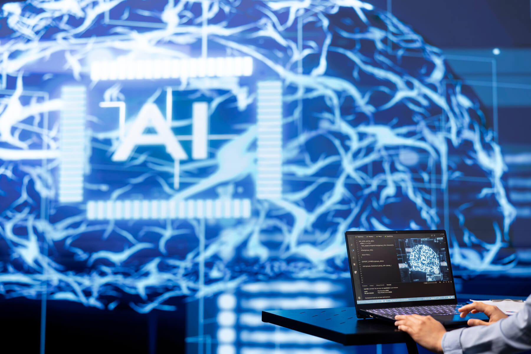 Engineer Developing Innovative Artificial Intellig 2024 08 07 19 13 51 Utc