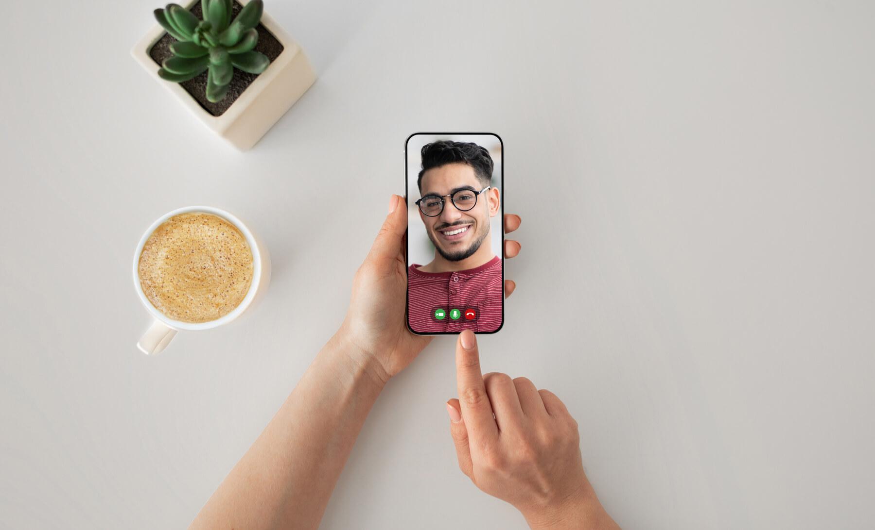 Unrecognizable Woman Having Video Chat With Middle 2023 11 27 05 06 58 Utc